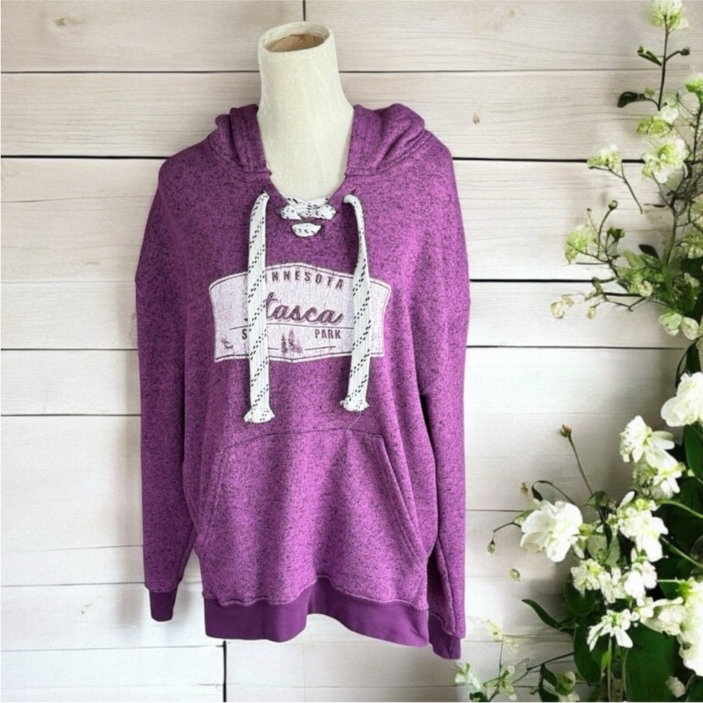 Purple Itasca State Park Sweatshirt